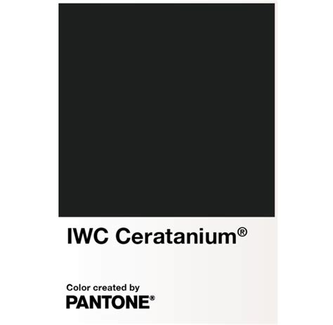 ceratanium iwc cassa|iwc ceratanium color chart.